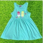 Peast Knit Frock for Baby Girls