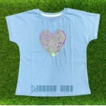 Sky Blue T-Shirt for Baby Girls