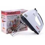 Scarlett- Electric Egg Beater and Mixer - White