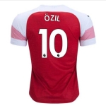 Ozil 10 Arsenal Polyester Short Sleeve Home Jersey 2018-19