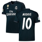 Modric 10 Real Madrid Mesh Cotton Short Sleeve Away Jersey 2018-19
