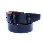 Safa leather-Artificial Leather Belt For men -Navy Blue