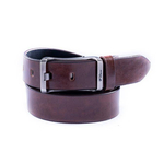 Safa leather-Artificial Leather Belt For men -Chocolate