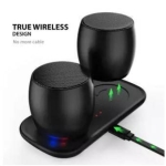Sardine F1 Metal Bluetooth Speakers TWS System column Portable mini Speaker 3D Stereo Computer Subwoofer Loudspeaker MP3 Player