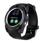 V8 Smart Watch Android Phone SIM Supported TF Card - Black