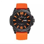 NF9066 - Orange Nylon Wrist Watch for Men