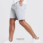 Cotton Shorts / Half pants for Men - Light Ash