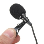 Professional Microphone Lapela Tie Clip Lavalier Microphone For Mobile and DSLR