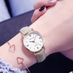 Luxury Brand Simple Style Leather Band Watch