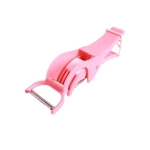 Apex (2-In-1) Multi-Cutter and Peeler - Pink