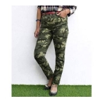 Women's Stretch Jeans Pants-Army print