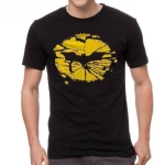 Men's Round-Neck Batman Logo T-shirt
