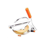Stainless Steel Puri maker - Silver and Orange