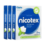 Nicotex Nicotine Gum - 3 Box