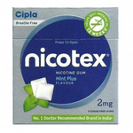 Nicotex Anti Nicotine Chewing Gum Mint - 2gm 2Box