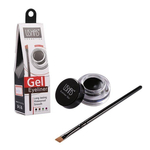 Waterproof Matte Eyeliner Gel With Brush - Black