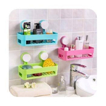 Bathroom Rectangle Shelves Set 3Pcs - Blue Pink Green