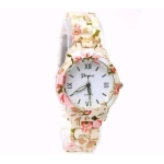 Floral Design Ladies Wrist Watch