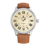 Nf9126 - Brown Leather Analog Watch