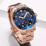 Naviforce Nf9147 RoseGold Stainless Steel Chronograph Watch Online