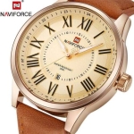 NAVIFORCE NF9126  Luxury Mens Leather Wrist Watch