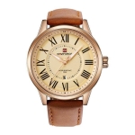 Nf9126 - Brown Leather Analog Watch