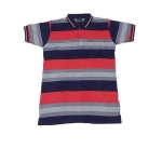 Men Stylish Polo T-Shirt-Red and Black