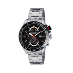 M 8148 - Silver Stainless Steel Chronograph Watch