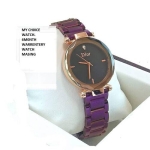 Dior Ladies Watch- Purple & Golden