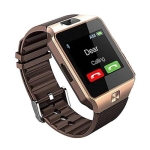 QW09 Sim Supported Smart Watch - Rose Gold