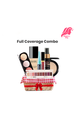 Full Coverage Combo (IMAGIC FOUNDATION, C SERIES, Pressed Powder, Technic Setting spray, Eyeliner, FOCALLURE Highlighter, Eyeshadow Palette)