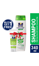 Parachute Naturale Shampoo Nourishing Care 340ml (FREE Aloe Vera Facewash - OIL CONTROL - 50gm)