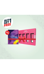 Panam Care Fruity Glow Facial Kit -4 pcs 100g + Dermalogika Glass Complexion Brightening and Rejuvenating Sheet Mask (Free)