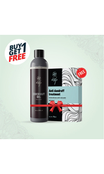 Skin Cafe 100% Natural Organic Coconut Oil (250ml) + Skin Cafe Anti Dandruff Treatment (Free)