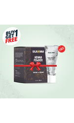 Rajkonna Henna Powder (50gm) + Rajkonna Acne Fighting Facial Wash 15ml (free)