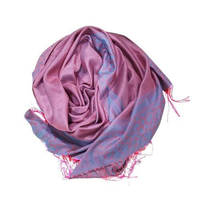 Pink Silk Fabric Hijab For Women