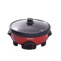 Red and Black Miyako Curry Cooker 5.5L (MC 500D)