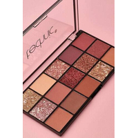 Technic Invite Only Pressed Pigment 15 Matte Shimmer Eyeshadow Palette Glitter