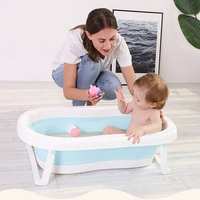 Newborn Baby Pet Shower Portable Foldable Bath