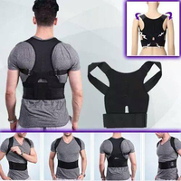 Real Doctors Sweat Belt Posture Brace Shoulder Back Support