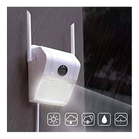 V380 Wifi Wall Lamp Camera Water-Proof Night Vision Motion Sensor Light 1080P-White