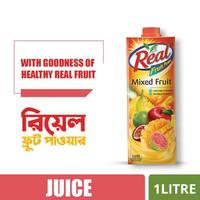 Dabur Real Fruit Power Mixed Fruit Juice (Buy 1 Get 1 Free) 1 L