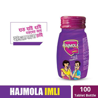 Dabur Hajmola Imli 100 Tablets Bottle