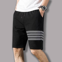Black Trendy Short Pant For Men