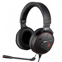 A4 TECH BLOODY G600i VIRTUAL 7.1 SURROUND SOUND DETACHABLE MIC, 3.5MM+USB BLACK GAMING HEADSET