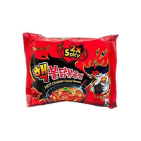 Samyang Buldak 2x Spicy Hot Chicken Flavor Ramen(single pack)-Black 140gm