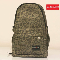 Stylish School Bag (Olive)