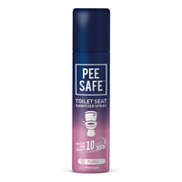 Pee Safe Toilet Seat Sanitizer Spray 75ml Floral