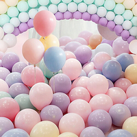 Pastle balloon premium smooth colorful balloon Multi Color-20pcs