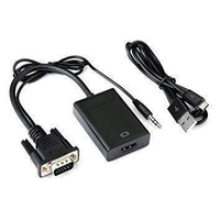 Hdmi to vga conveter with audio